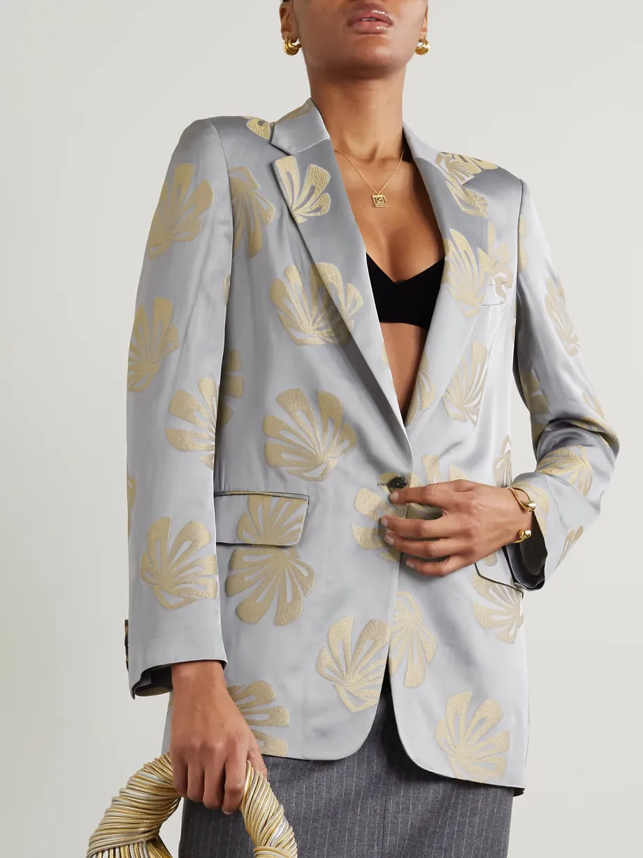Single-Breasted Suit Jacket