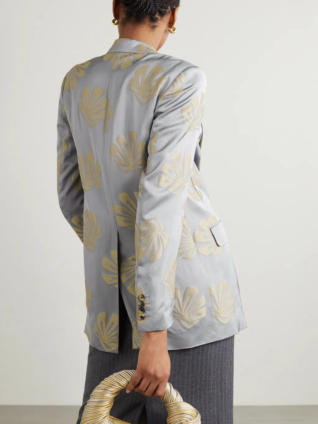 Single-Breasted Suit Jacket