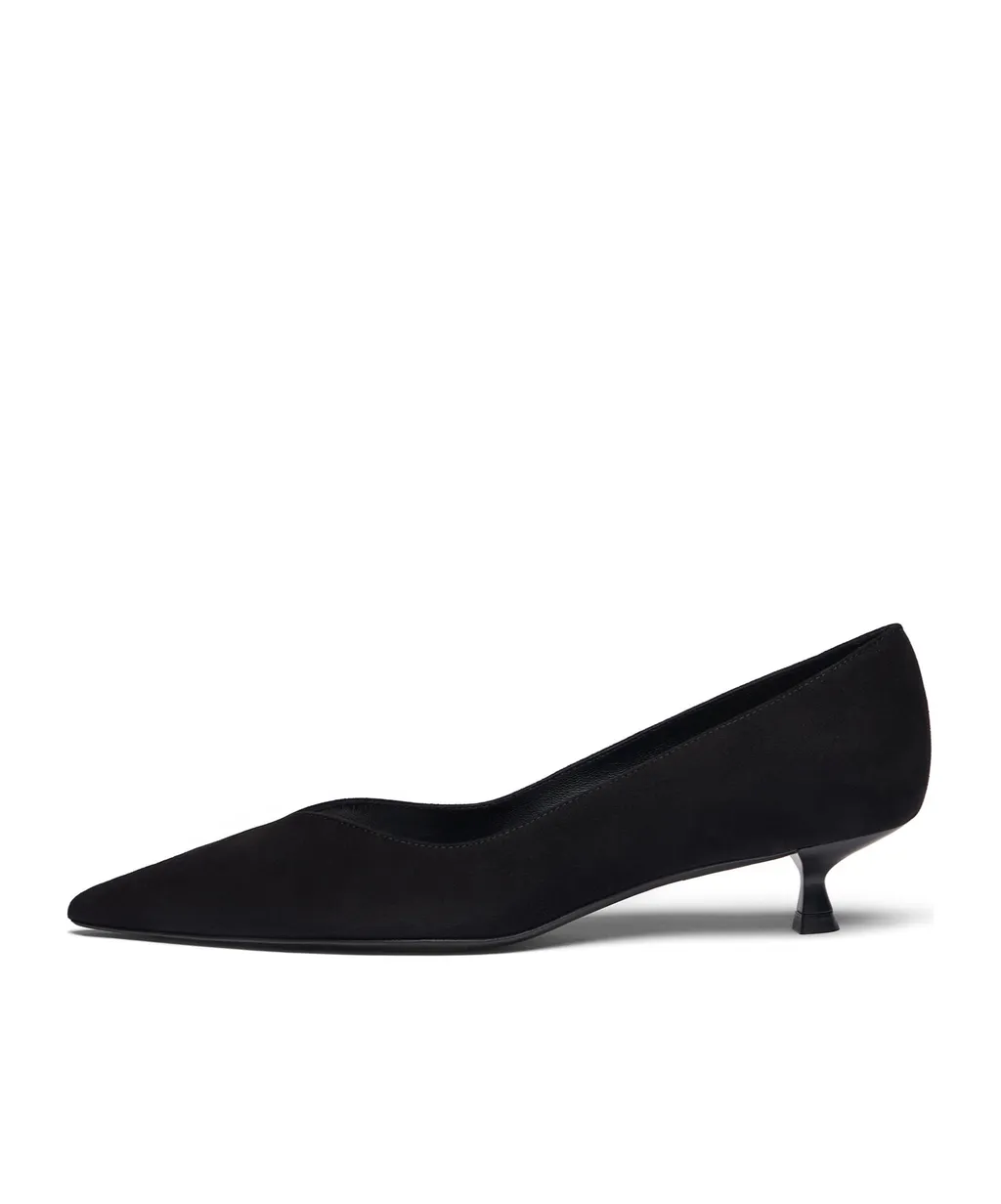 Eva Pointed Low Heels