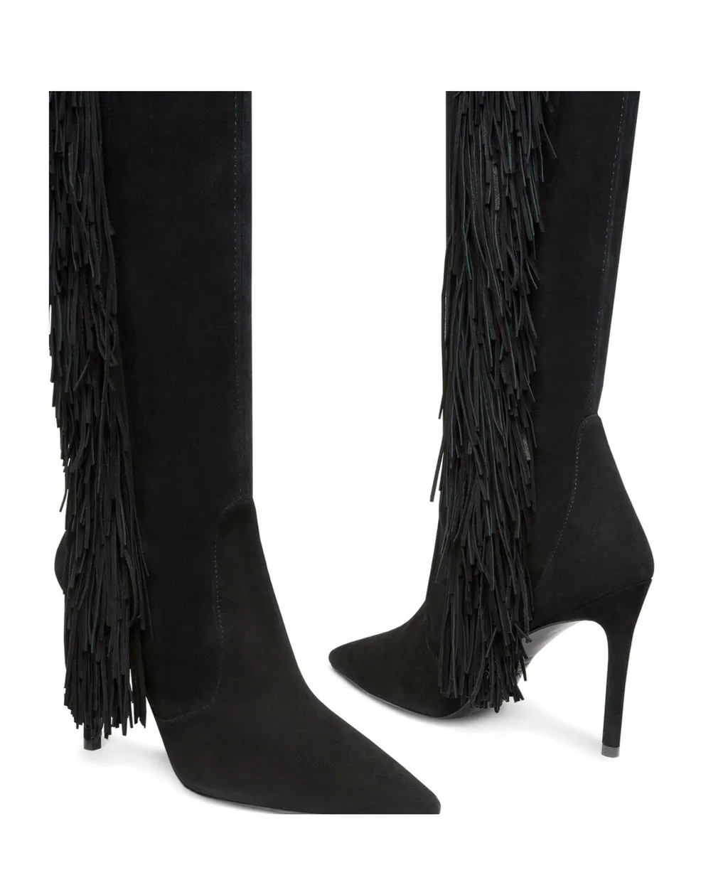Ultrastuart Fringe 100Mm Boots
