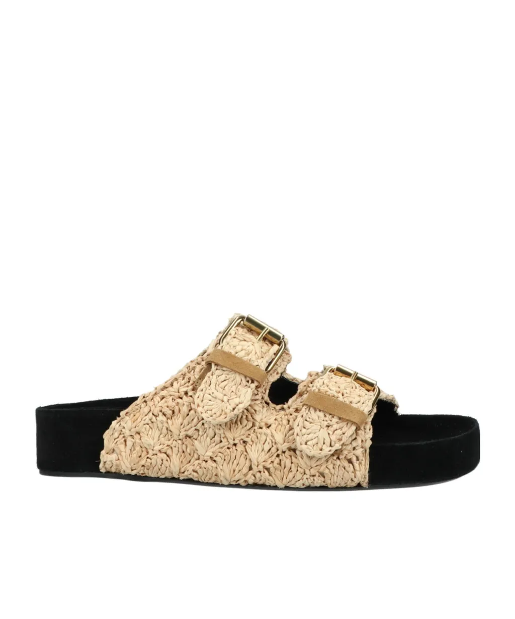Isabel Marant Buckle-Strap Open Toe Sandals