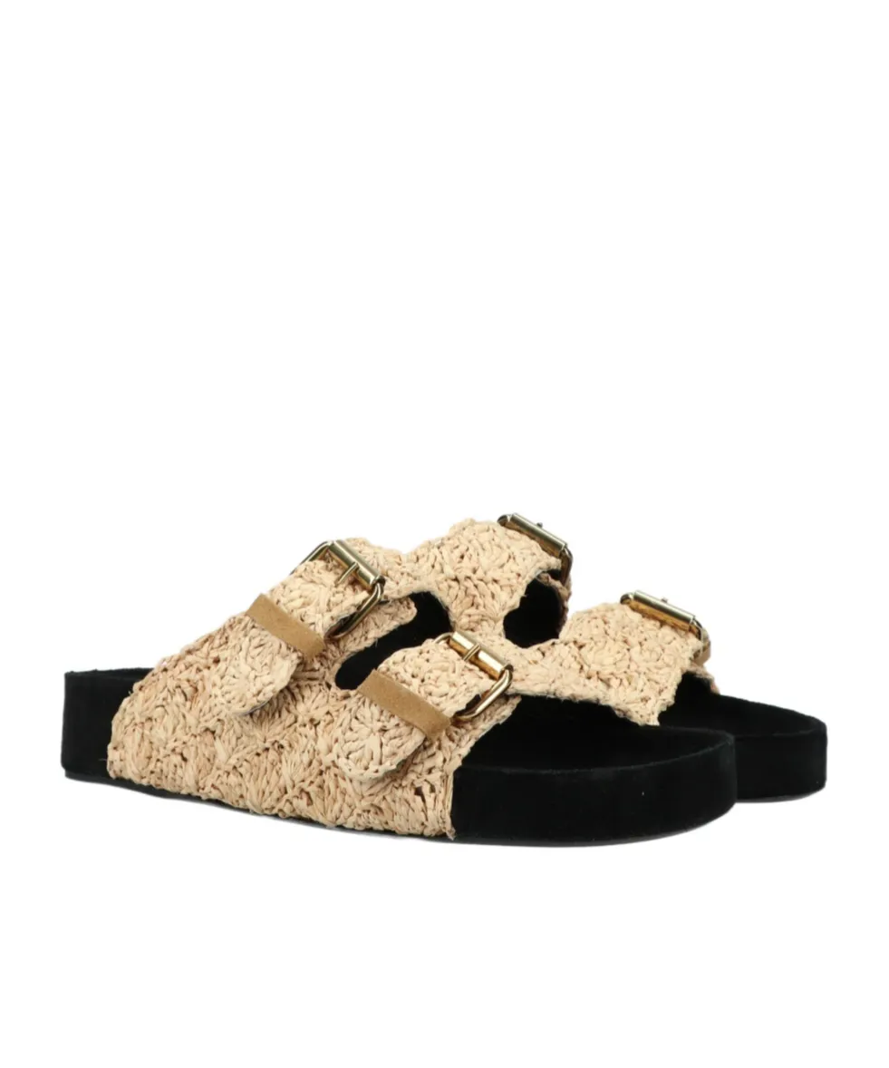 Isabel Marant Buckle-Strap Open Toe Sandals