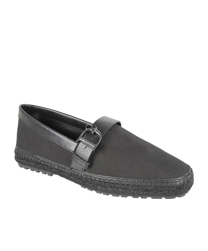 Dsquared2 Logo Plaque Statement Flat Espadrilles