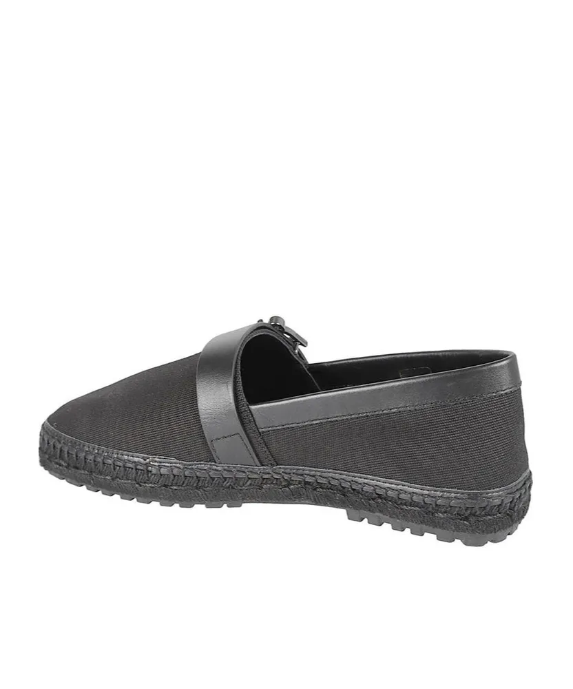 Dsquared2 Logo Plaque Statement Flat Espadrilles