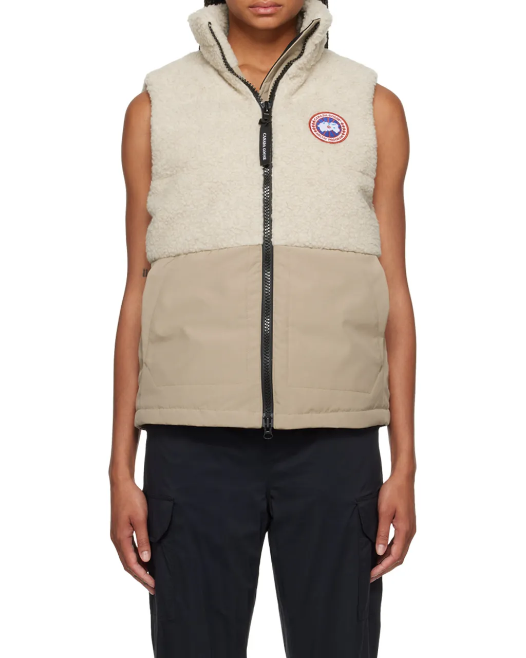 Elora Zipper Vest Down Jacket