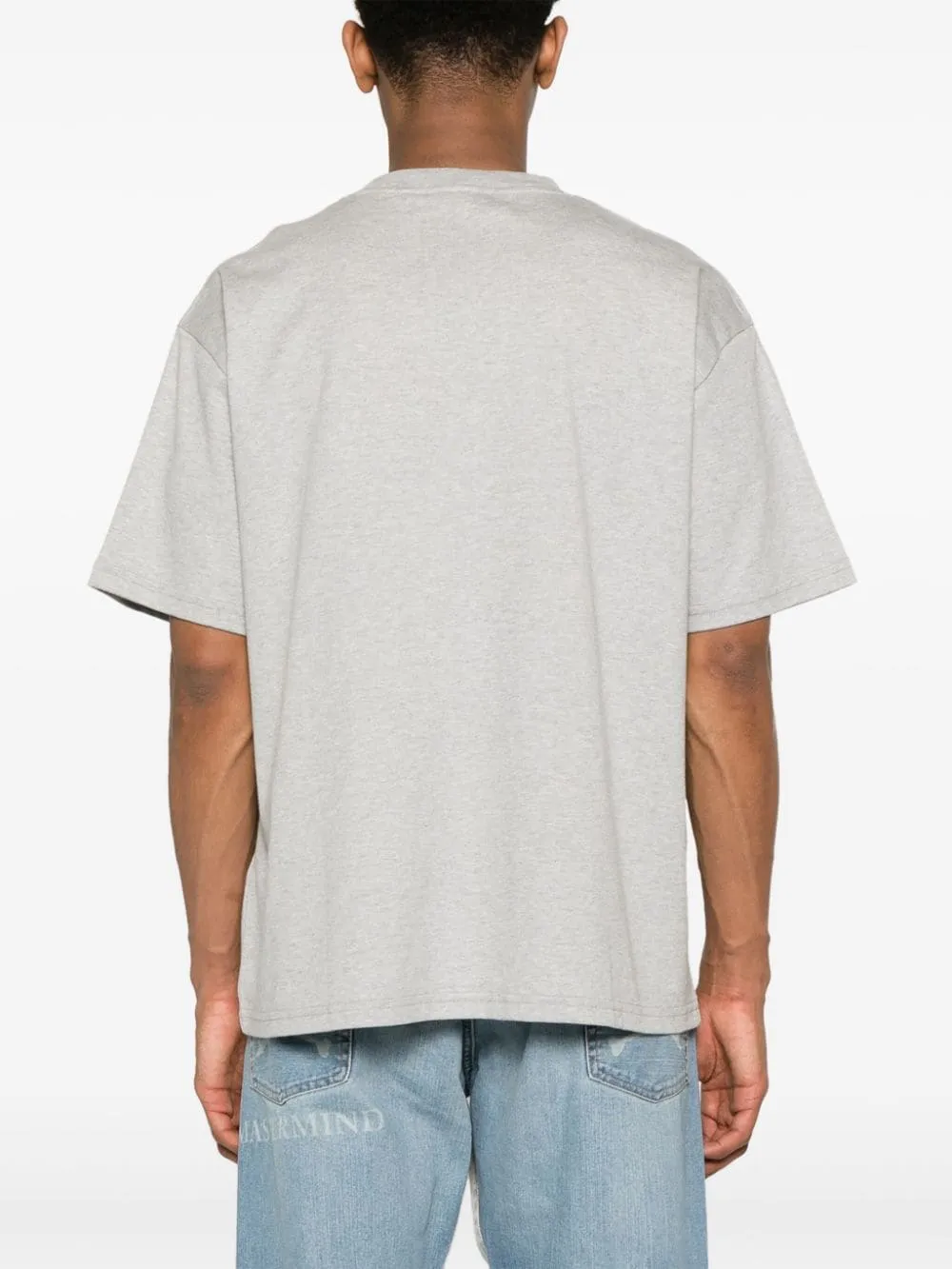 Gcds Logo Embroidered Crewneck T-Shirt