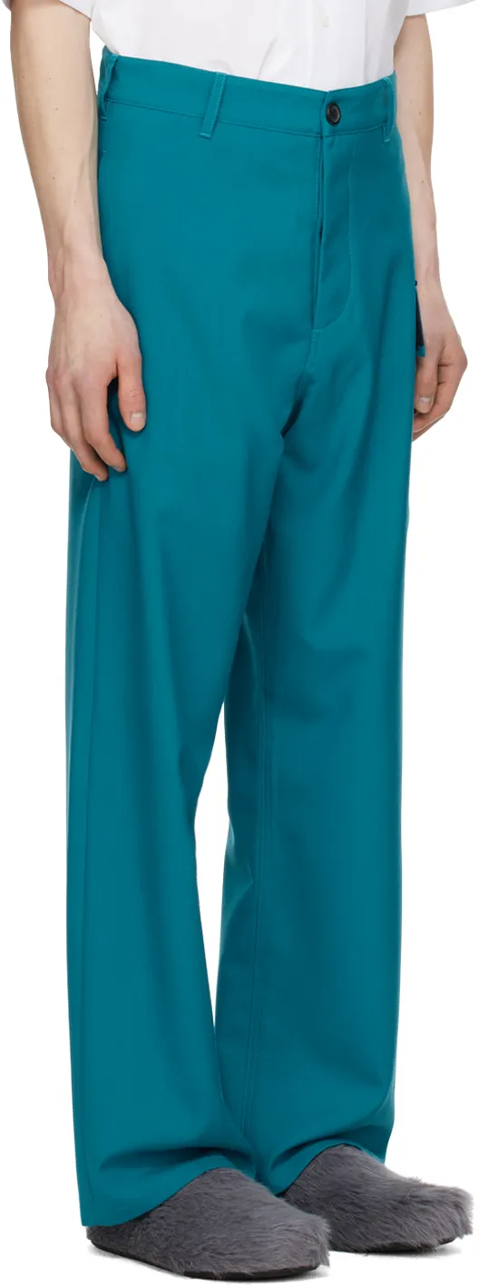 Marni Utility Pocket Mid Rise Trousers