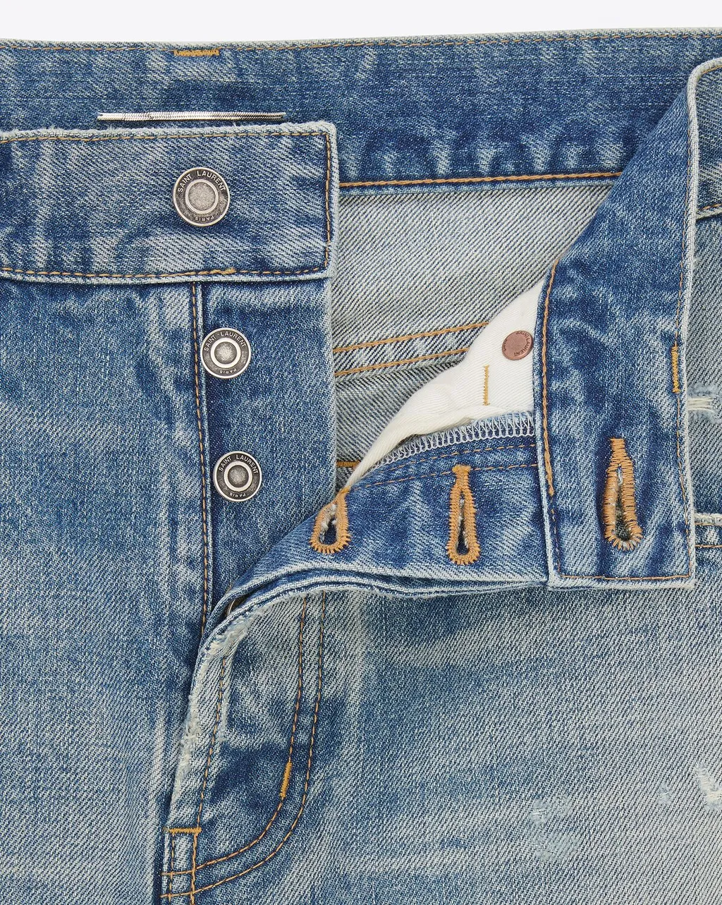 Saint Laurent Long Baggy Jeans