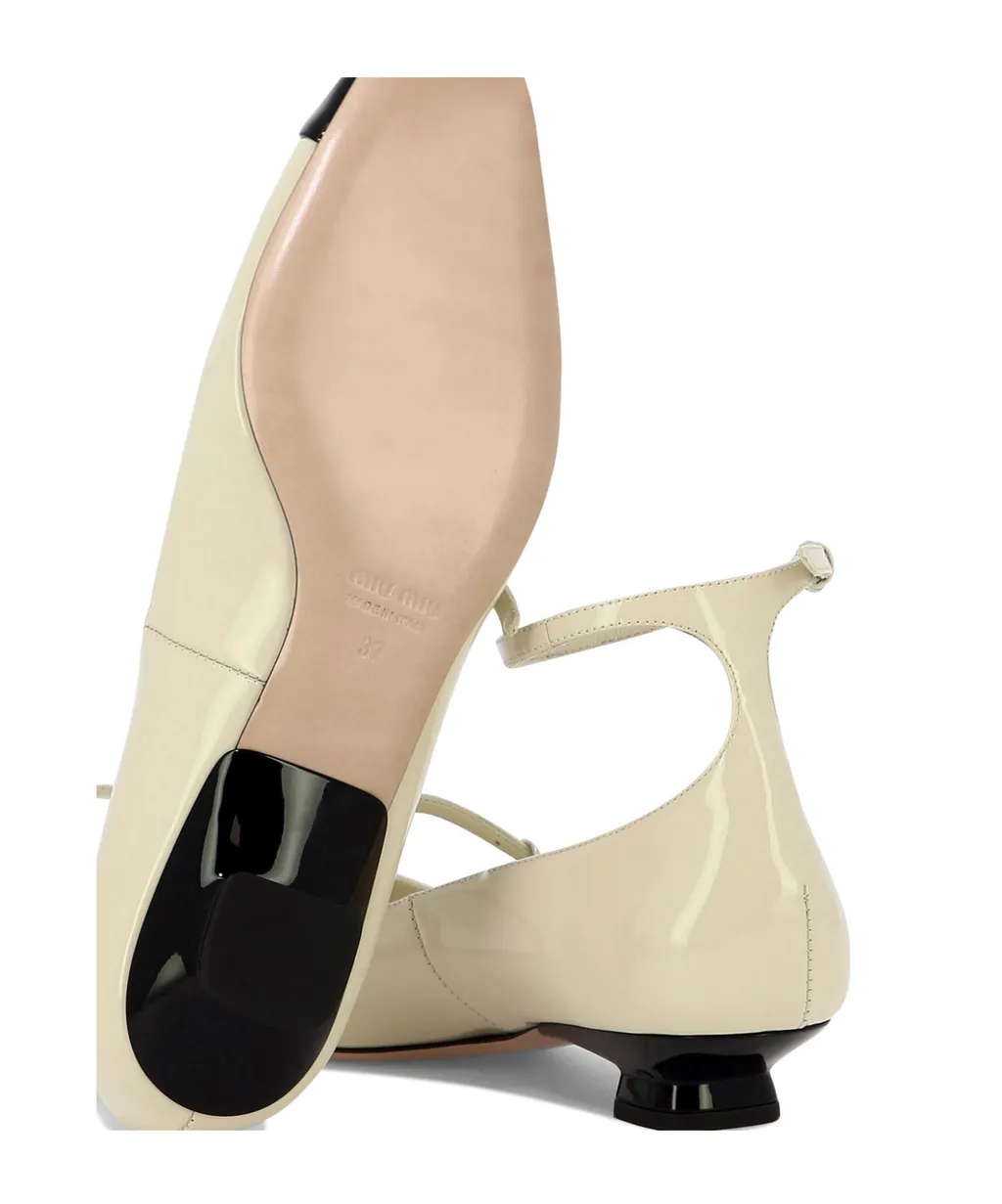 Round Head Low-Heeled Shoes