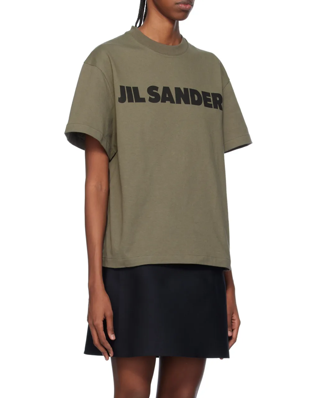 Jil Sander Logo Printed Crewneck T-Shirt