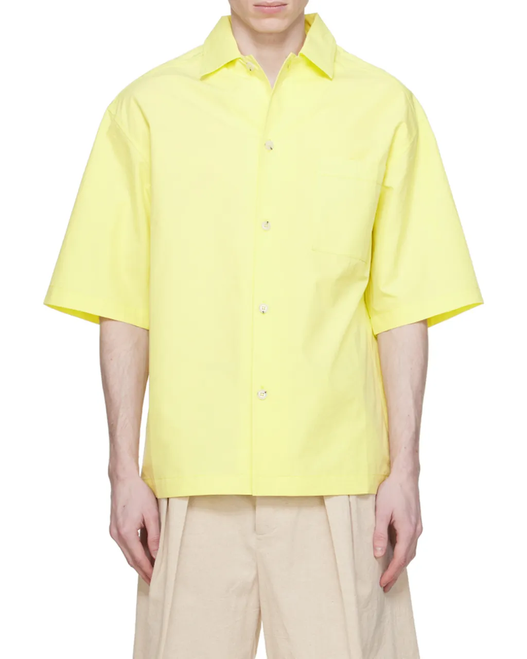 Bodil Short-Sleeve Cotton Shirt