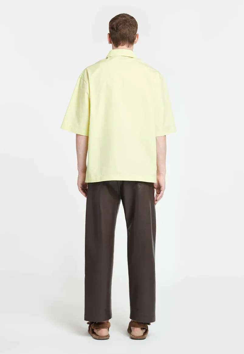 Bodil Short-Sleeve Cotton Shirt