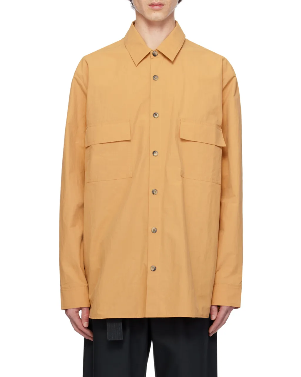 Flap-Pocket Pyjama Shirt