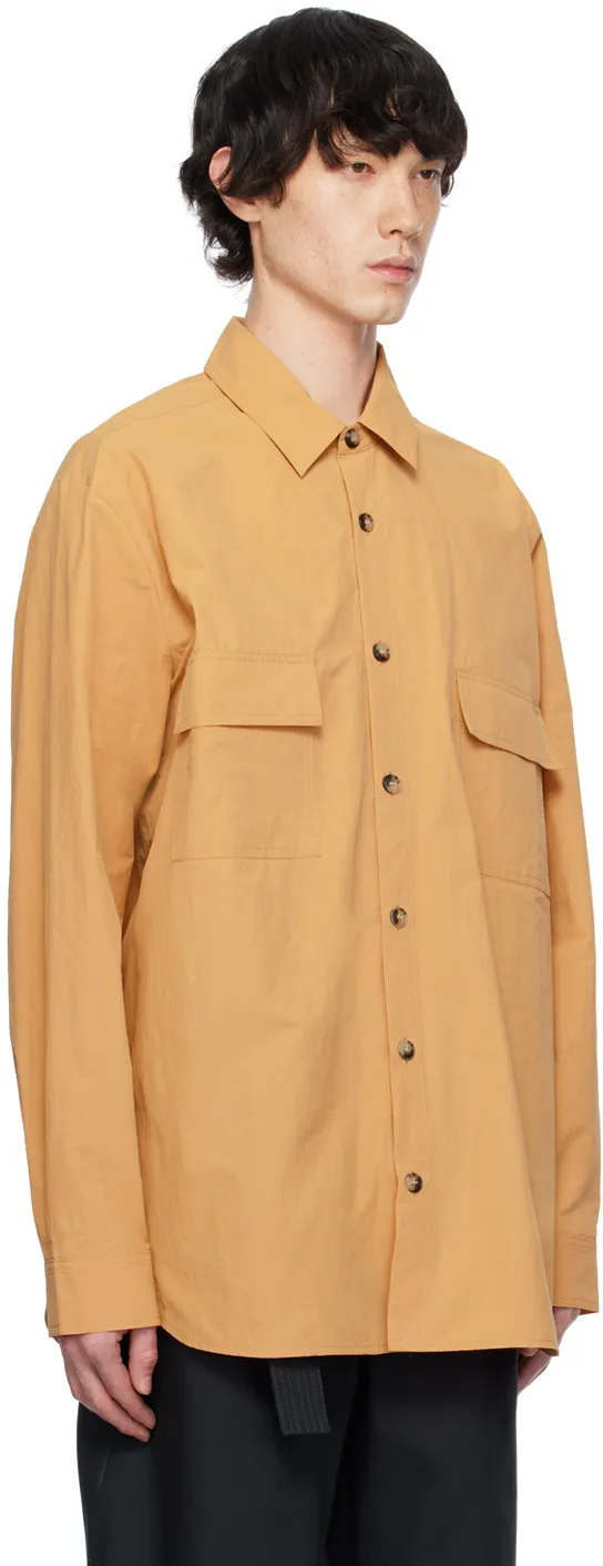 Flap-Pocket Pyjama Shirt