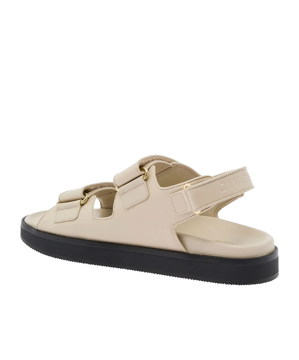 Givenchy Logo Plaque Sandals