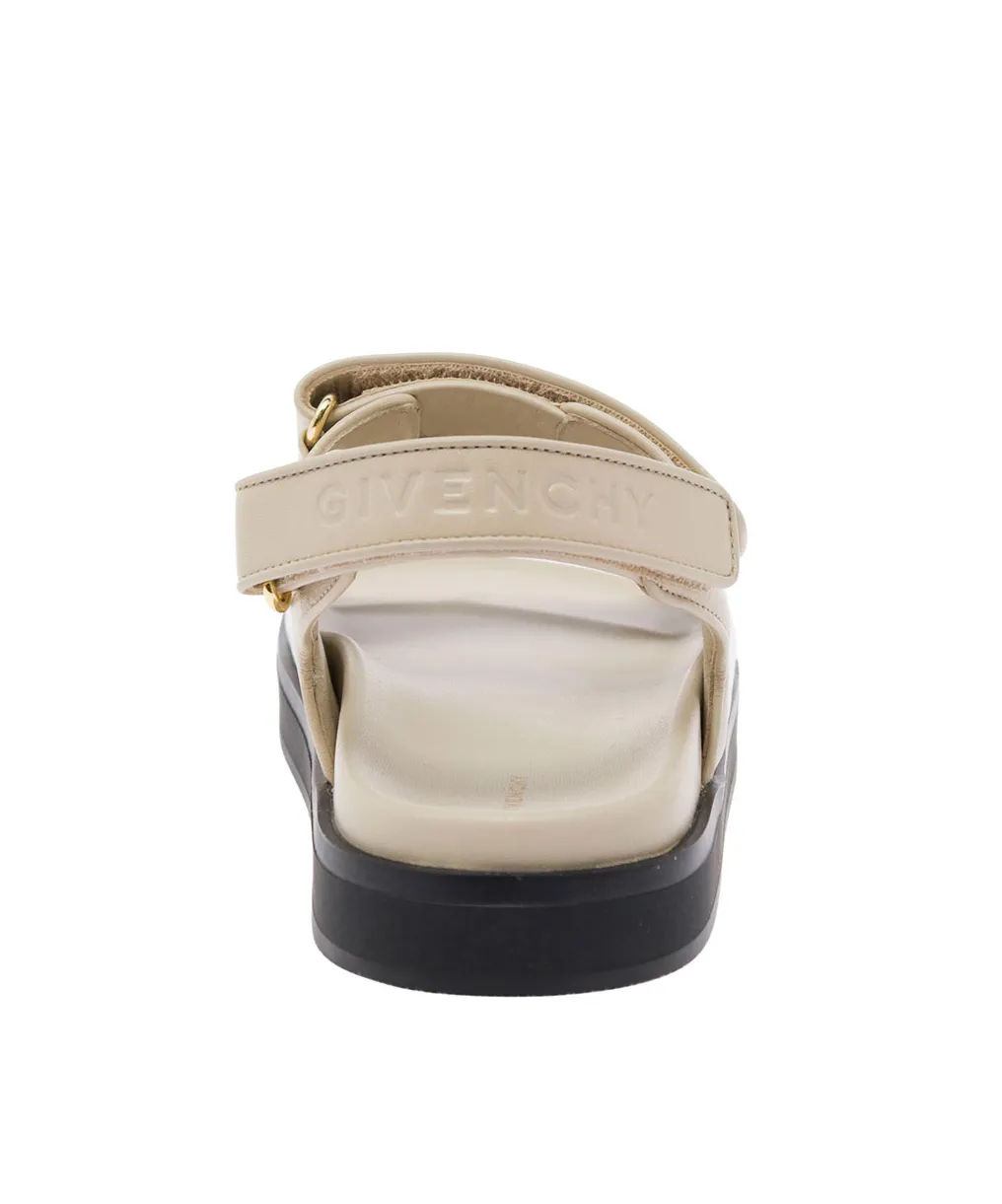 Givenchy Logo Plaque Sandals