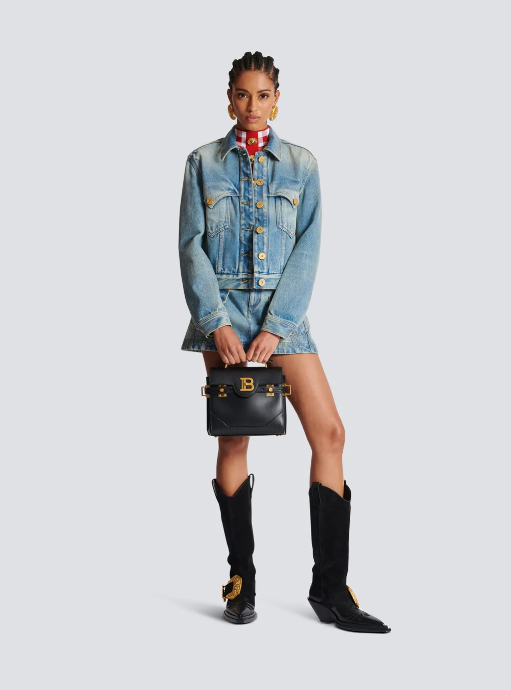 Balmain B Buzz 23 Shoulder Bag