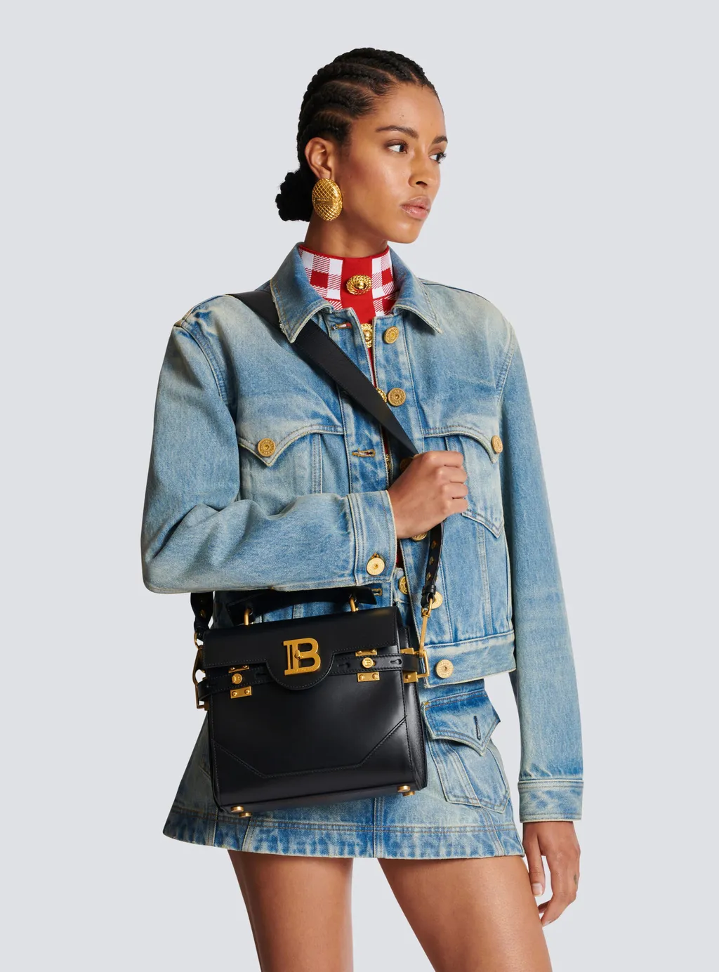Balmain B Buzz 23 Shoulder Bag