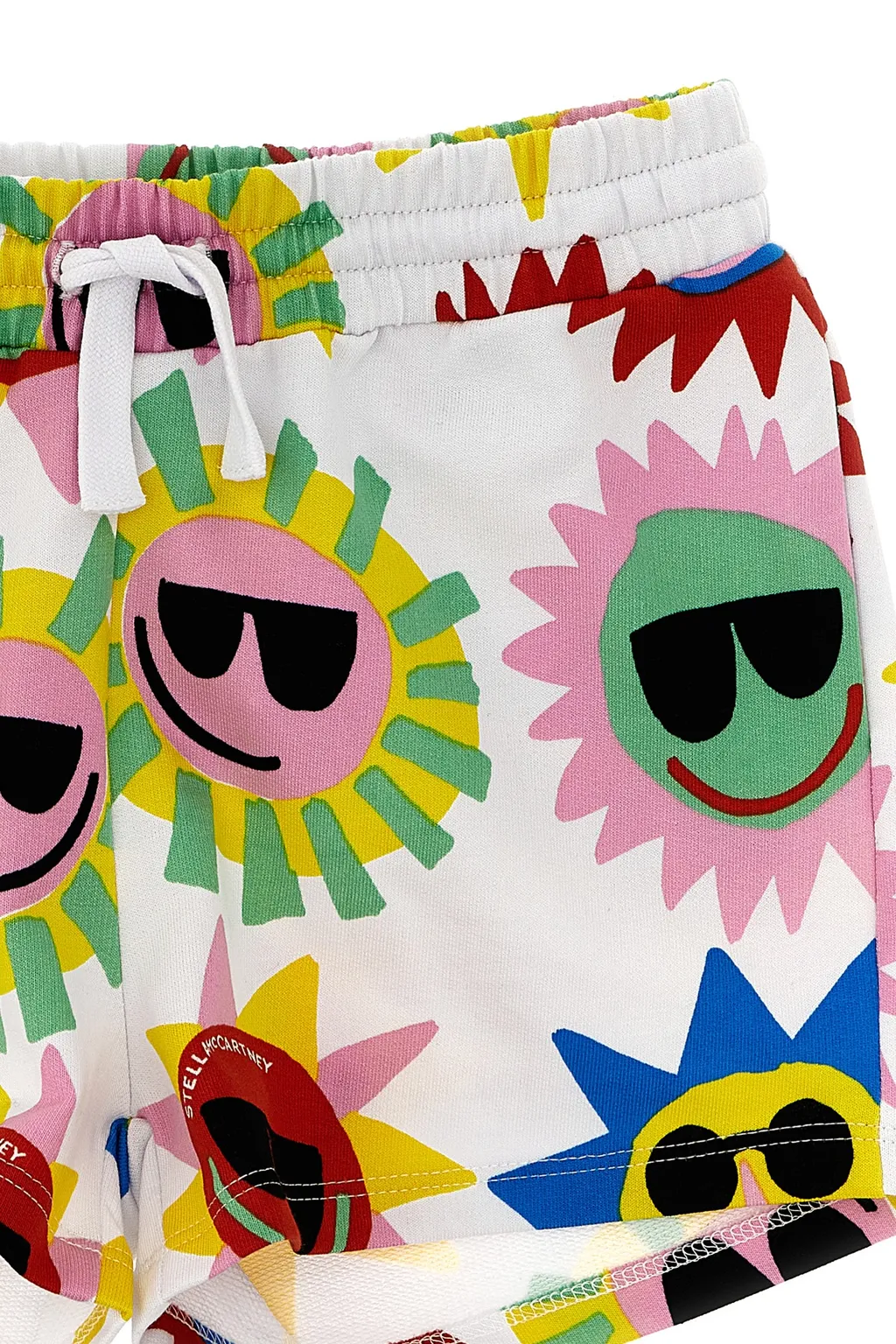 Stella Mccartney Kids Sun-Printed Drawstring Track Shorts