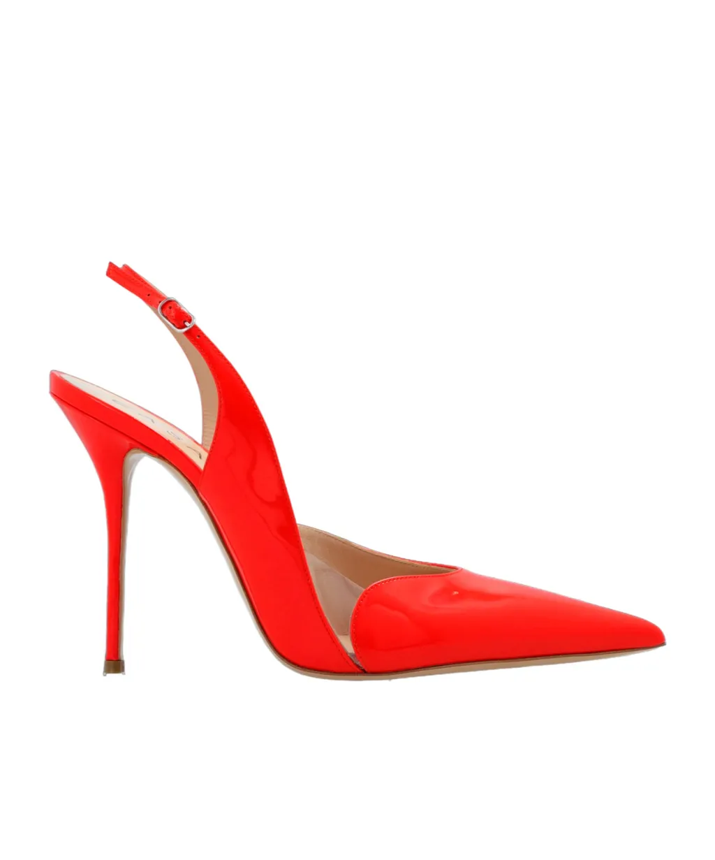 Casadei Pointed Toe Slingback Pumps