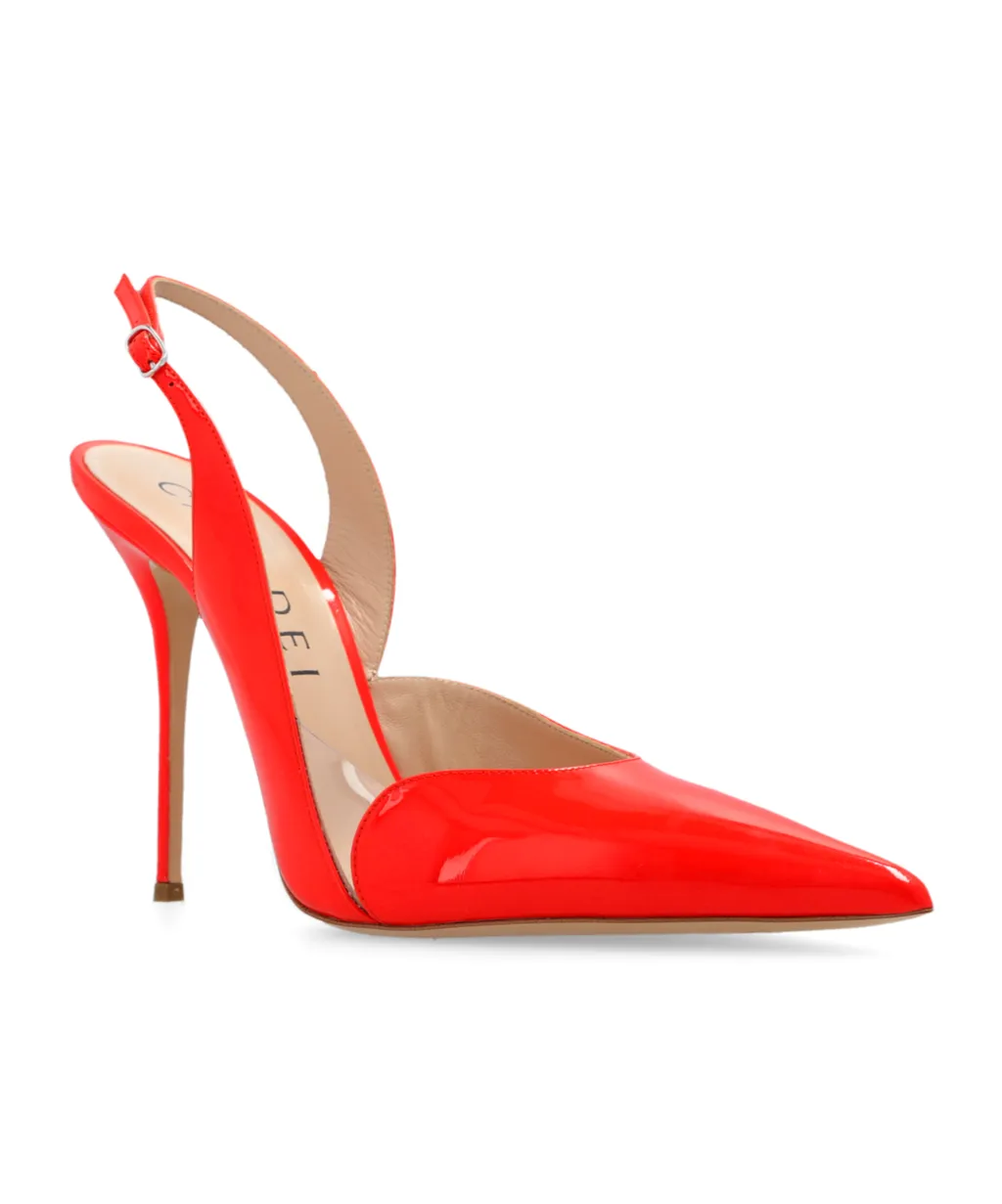 Casadei Pointed Toe Slingback Pumps