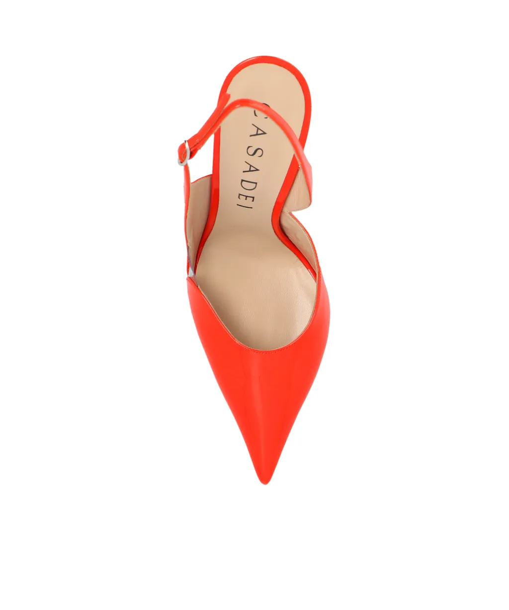 Casadei Pointed Toe Slingback Pumps