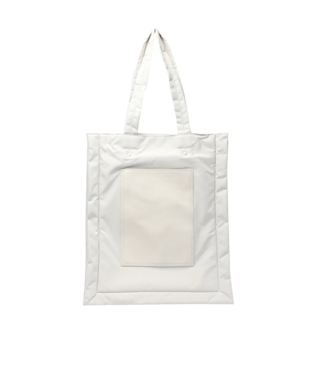 Y-3 Logo Printed Padded Tote Bag