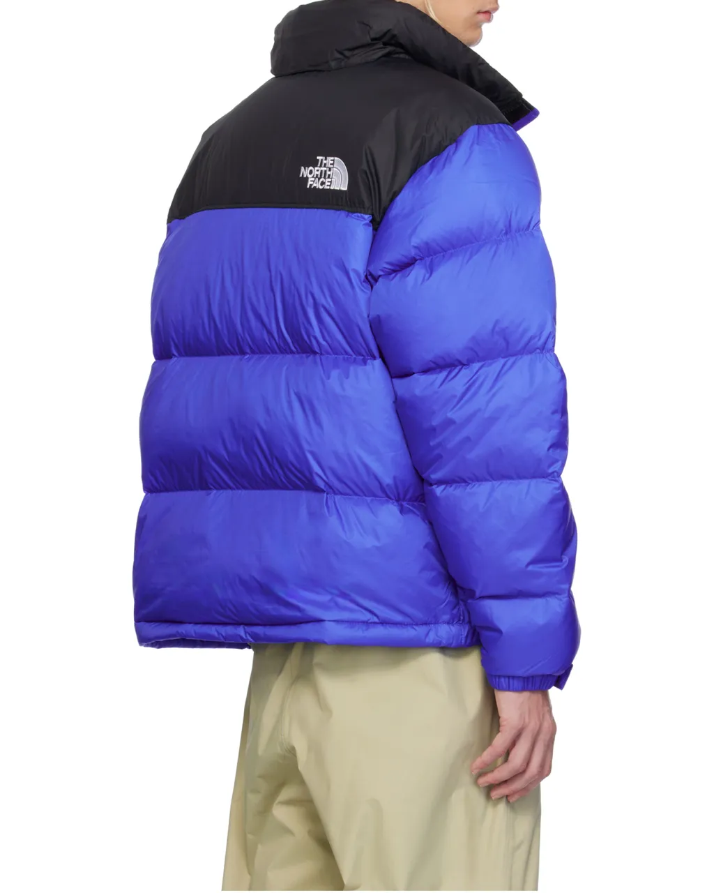 Black-Panel Puffer Jacket