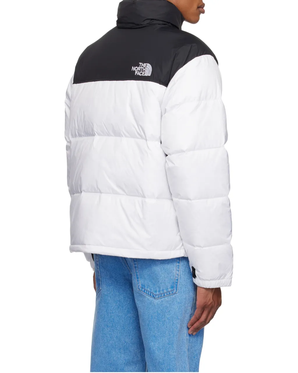 Black-Panel Puffer Jacket