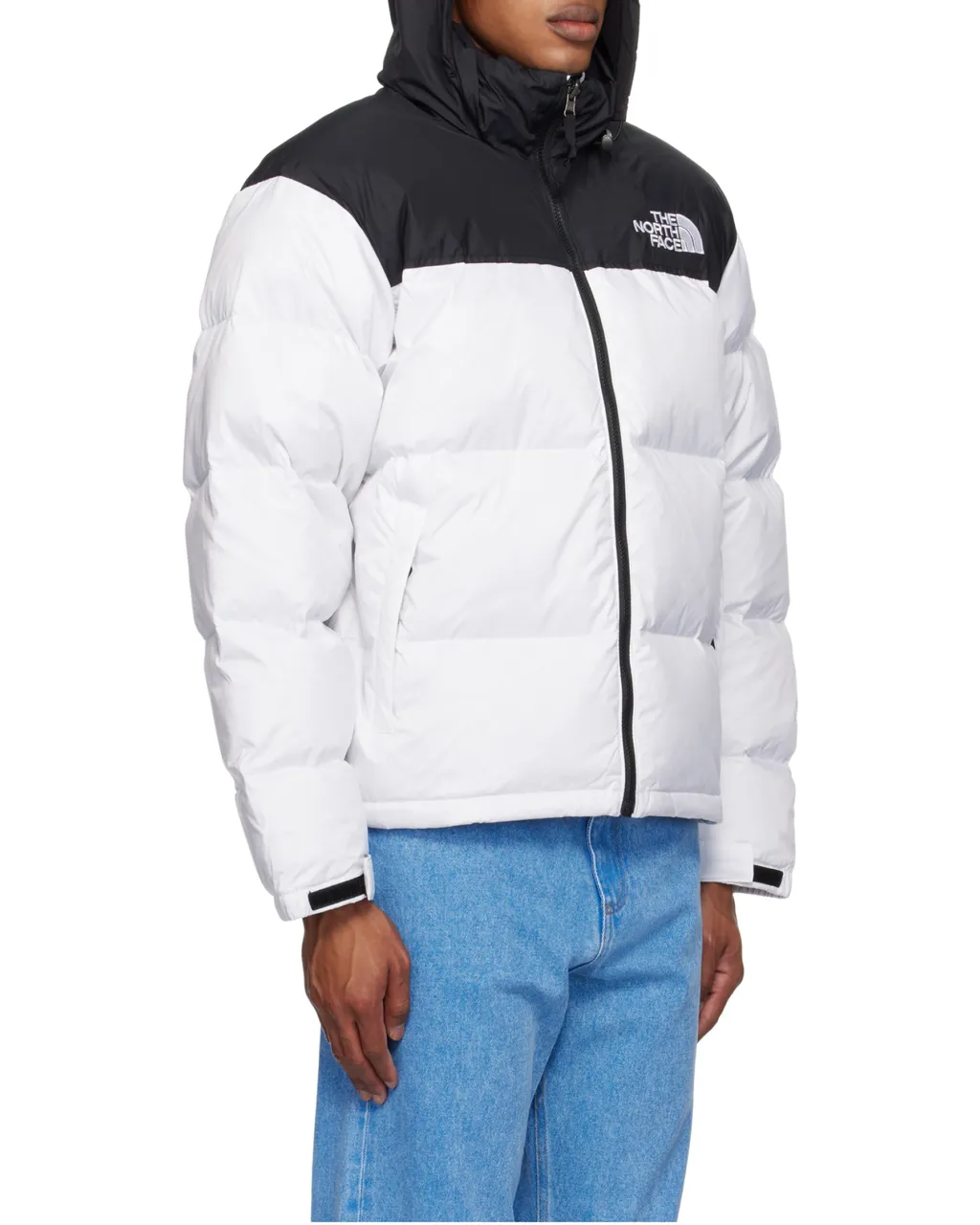 Black-Panel Puffer Jacket