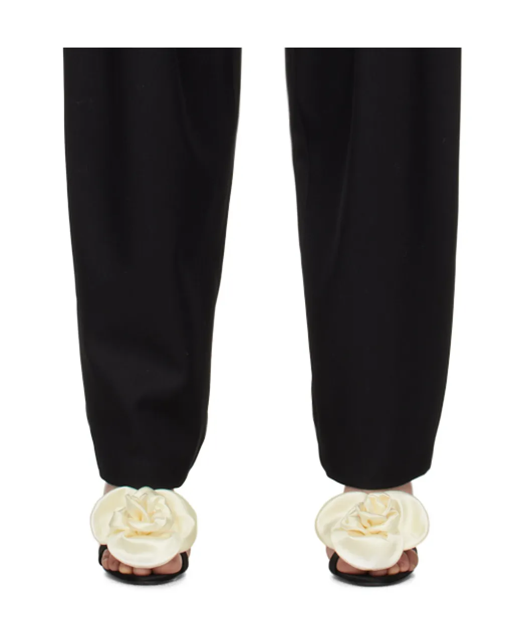Wool Pleated Casual Trousers