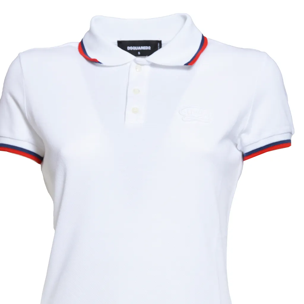 Dsquared2 Logo Patch Polo Dress