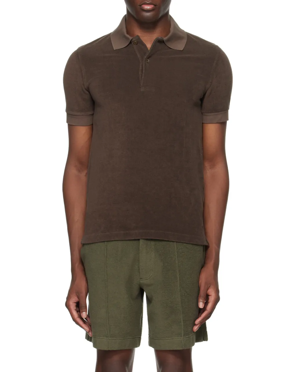 Tom Ford Towelling Polo Shirt
