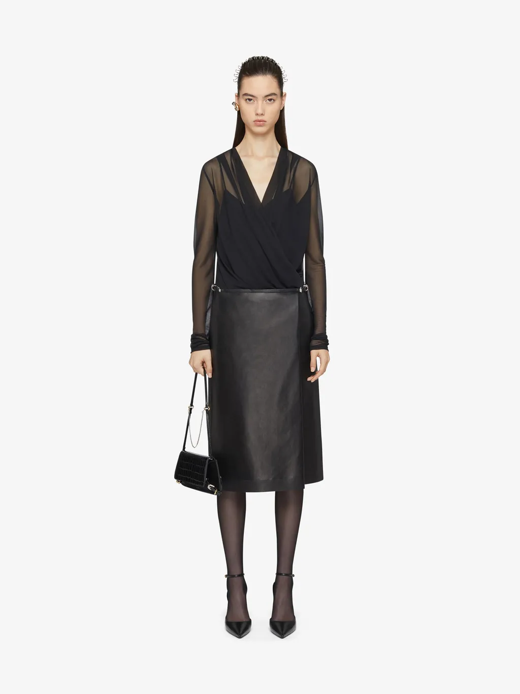 Draped Blouse In Jersey