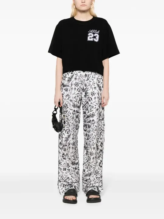 Tattoo-Print Pyjama Pants