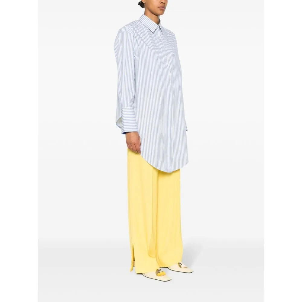 Long-Sleeved Striped Shirt