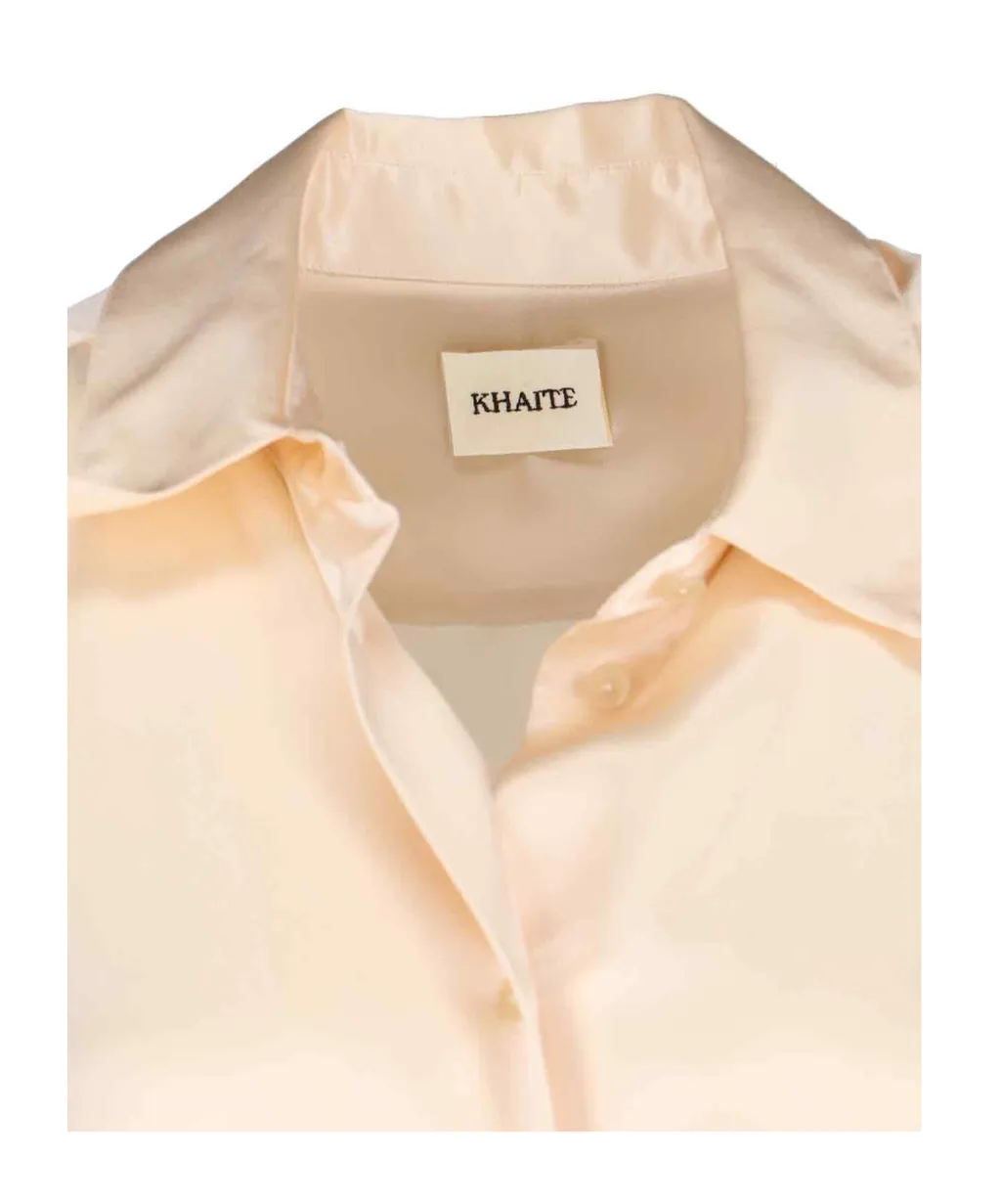 Khaite Buttoned Long-Sleeved Shirt