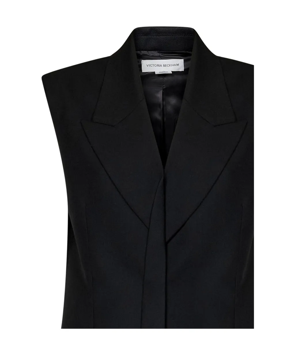 Victoria Beckham Sleeveless Tailored Dress