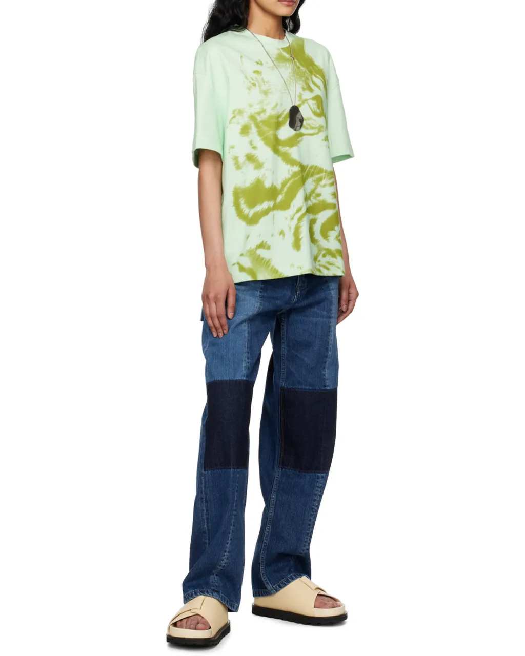 Jil Sander+ Patchwork Straight-Leg Jeans