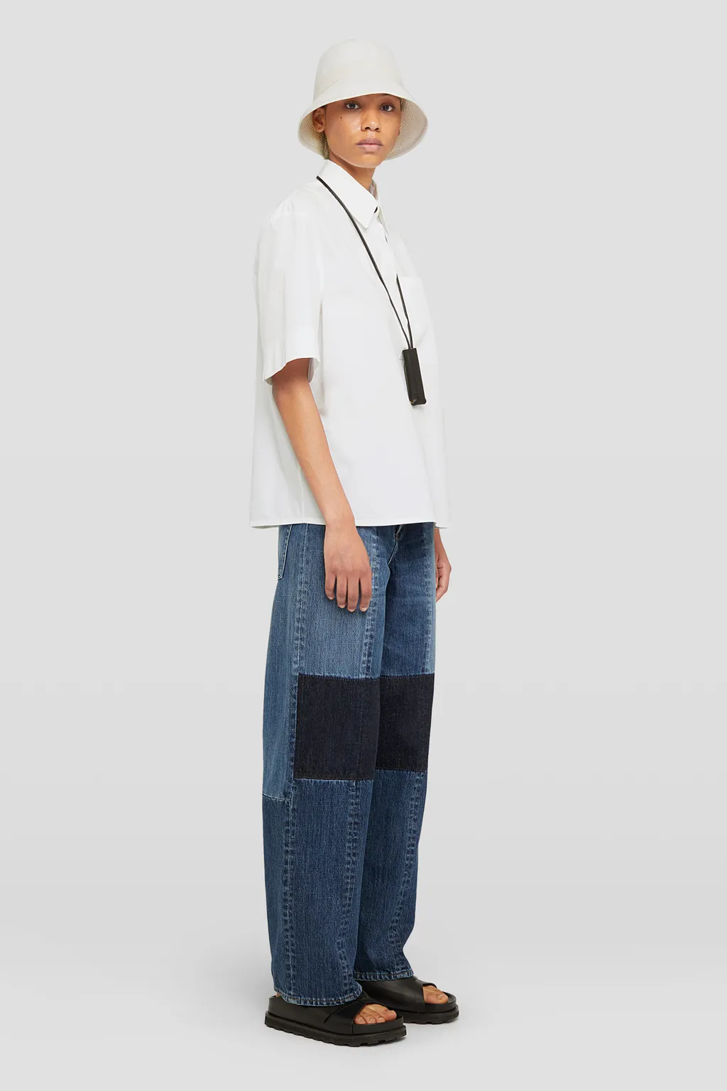 Jil Sander+ Patchwork Straight-Leg Jeans