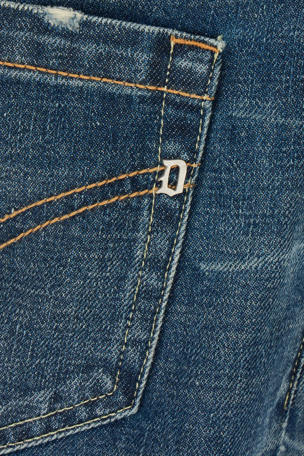 Belt Ring Denim Trousers