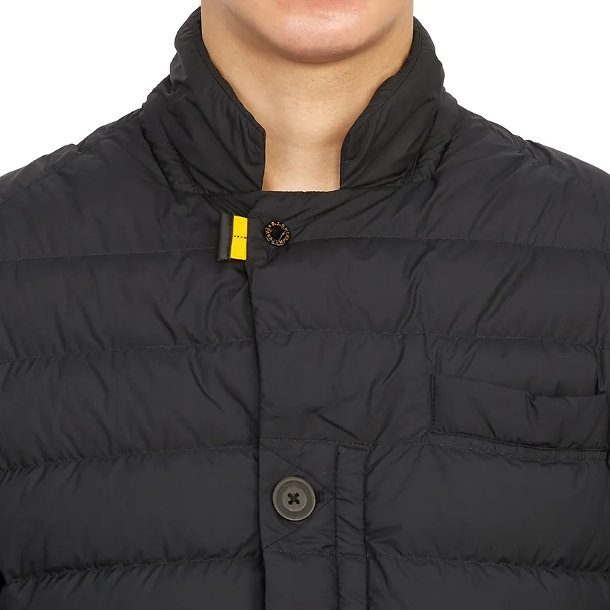 High-Collar Long-Sleeved Down Jacket