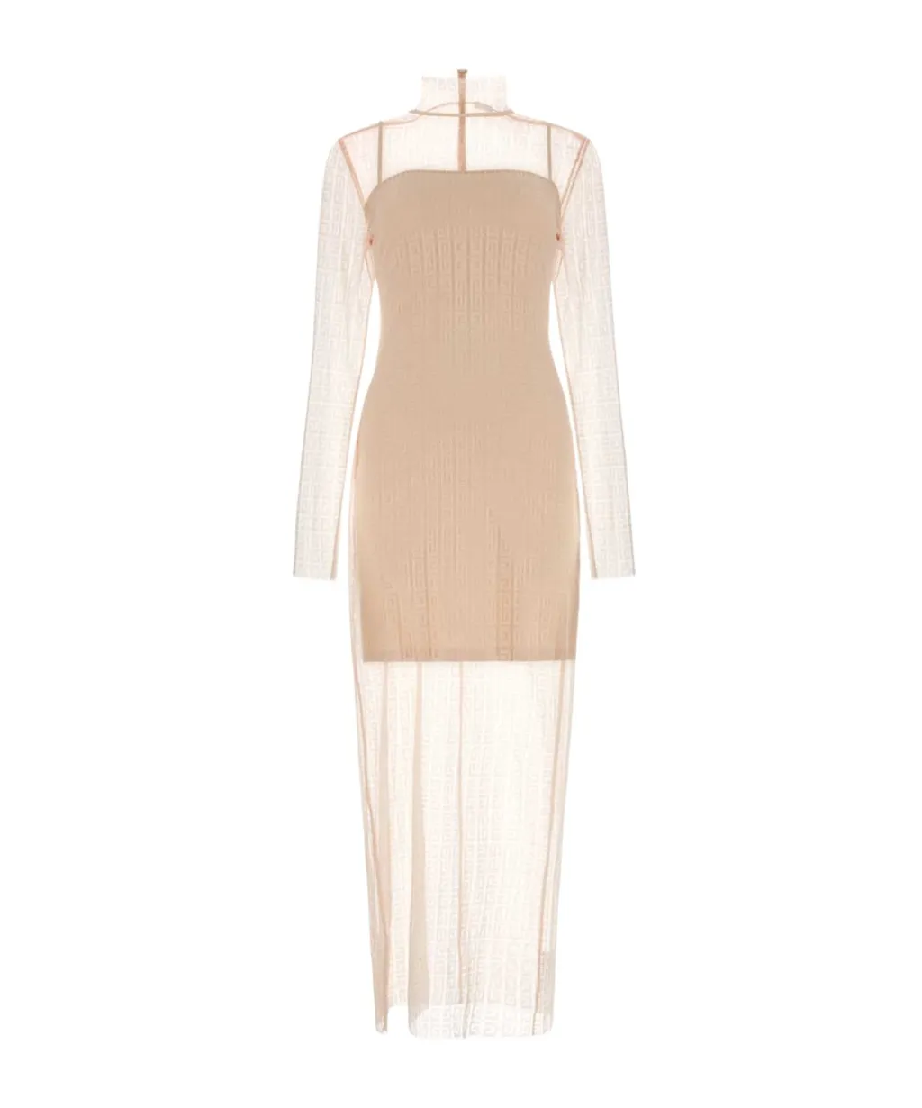 Givenchy 4G Motif Midi Dress