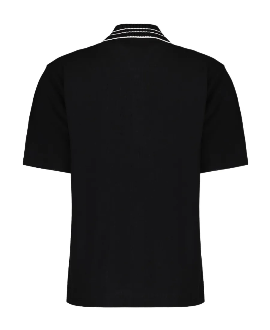 Moncler Logo Patch Short-Sleeved Polo Shirt