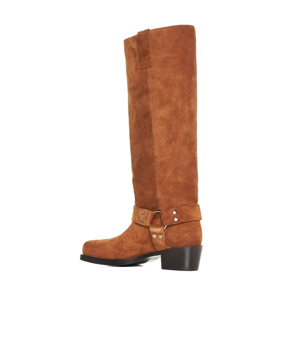 Paris Texas Block Heel Boots
