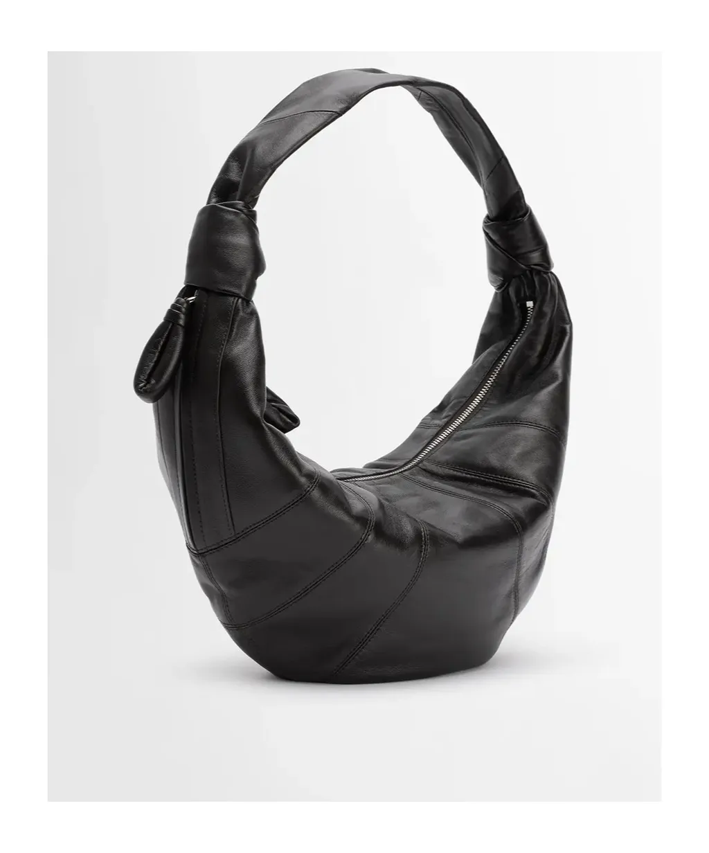 Lemaire Croissant Knot-Detailed Shoulder Bag