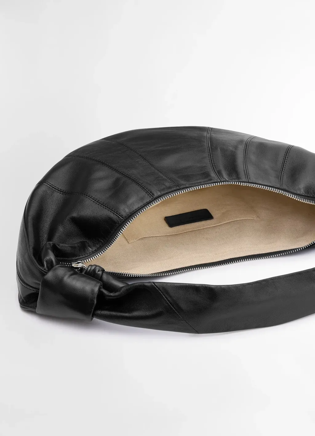 Lemaire Croissant Knot-Detailed Shoulder Bag