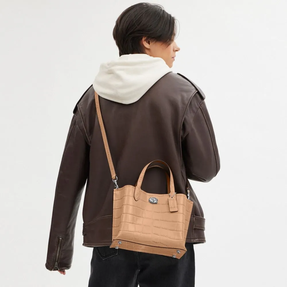 Willow 24 Leather Tote Bag