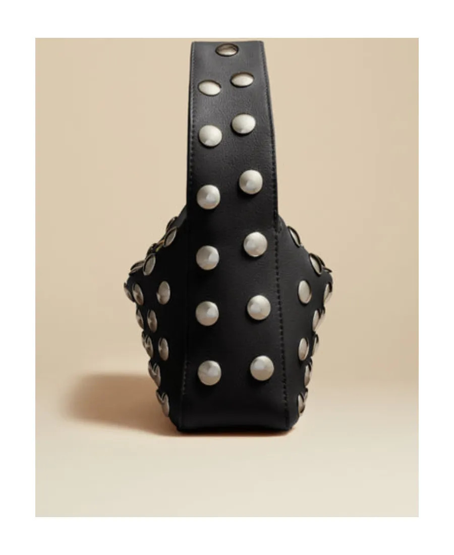 Khaite Sara Studded Small Shoulder Bag