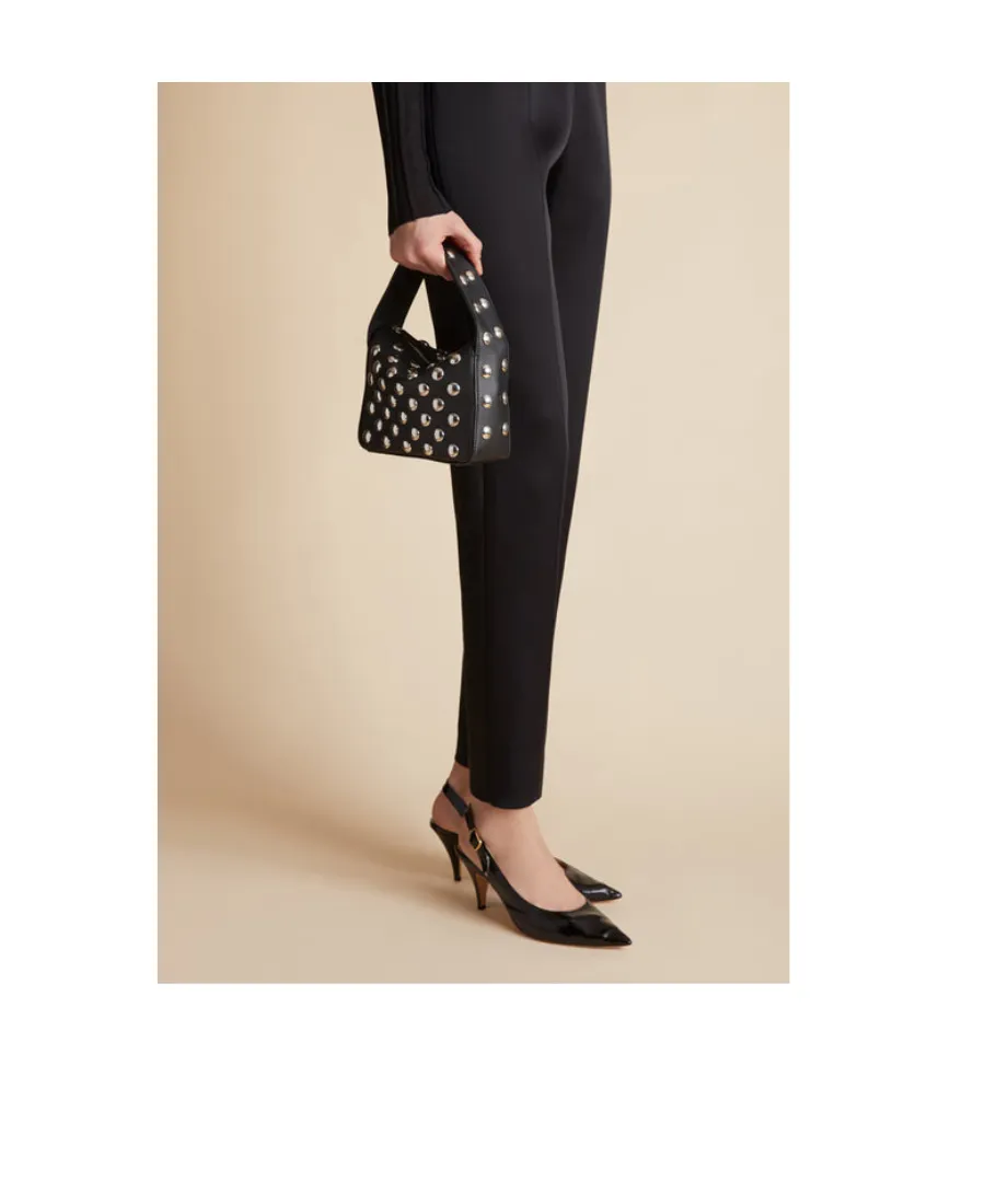 Khaite Sara Studded Small Shoulder Bag
